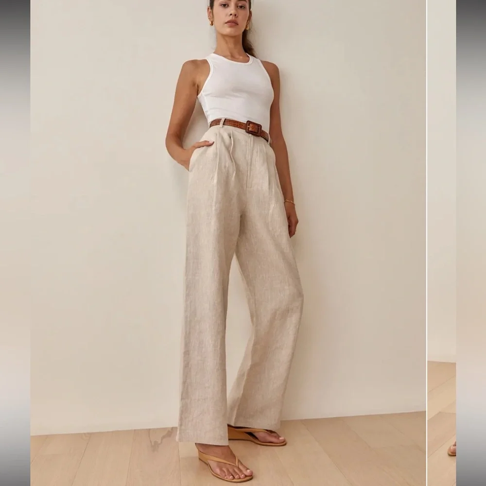 Reformation Women's vesta‎ linen pants